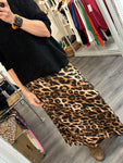 Leopard skirt