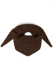 Knitted neck scarf
