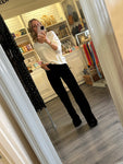 Black cord pocket Jean