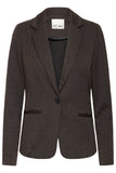 Kate Jacquard Blazer Brown herringbone