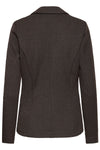 Kate Jacquard Blazer Brown herringbone