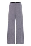 Blue herringbone Kate trouser