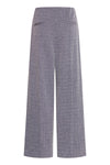 Blue herringbone Kate trouser