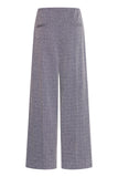 Blue herringbone Kate trouser