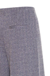 Blue herringbone Kate trouser
