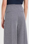 Blue herringbone Kate trouser