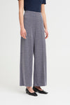 Blue herringbone Kate trouser