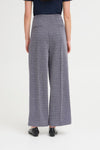 Blue herringbone Kate trouser