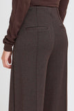 Brown herringbone Kate trouser