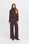 Brown herringbone Kate trouser