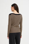 Stripe autumn knit