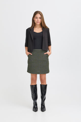 Houndstooth skirt Ichi