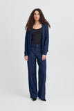 Kate denim widely in indigo