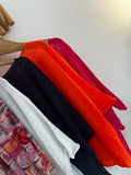 Throwover knit