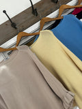 frill sleeve knit