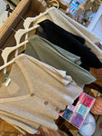 3 button layering cardigan