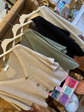 3 button layering cardigan