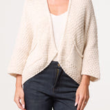 Short edge to edge cardigan