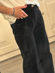 Black cord pocket Jean