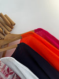 Throwover knit