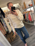 Ichi spring cream knit