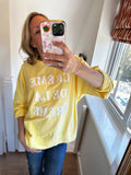 Crème de la crème sweatshirt