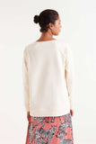 Zebra cream sweat
