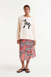 Zebra cream sweat