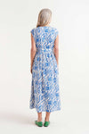 Blue and White Island dress