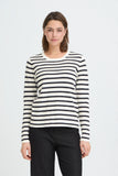 Stripe autumn knit