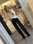 Black cord pocket Jean