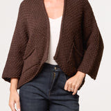 Short edge to edge cardigan