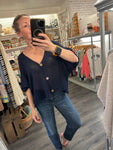 3 button layering cardigan
