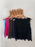 Crochet sun top