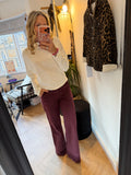 Cowl neck top
