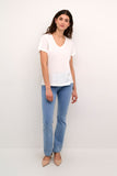 Cream Basic NAIA Tee sea foam