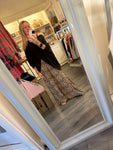 Autumn leopard palazzo