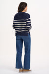 Sugarhillstripe cuff knit