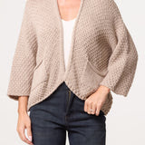 Short edge to edge cardigan
