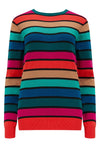 Rainbow stripe jumper Sugarhill