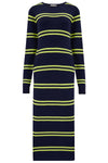 Liselle navy and lime dress