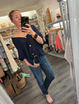 3 button layering cardigan