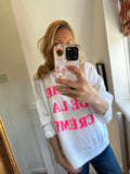 Crème de la crème sweatshirt