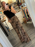 Ichi Leopard trouser