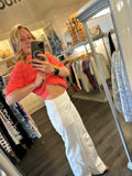 Pull on  jean White