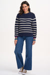 Sugarhillstripe cuff knit