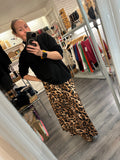 Leopard skirt