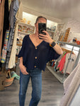 3 button layering cardigan