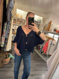 3 button layering cardigan