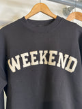 Weekend Sweatshirt in Black